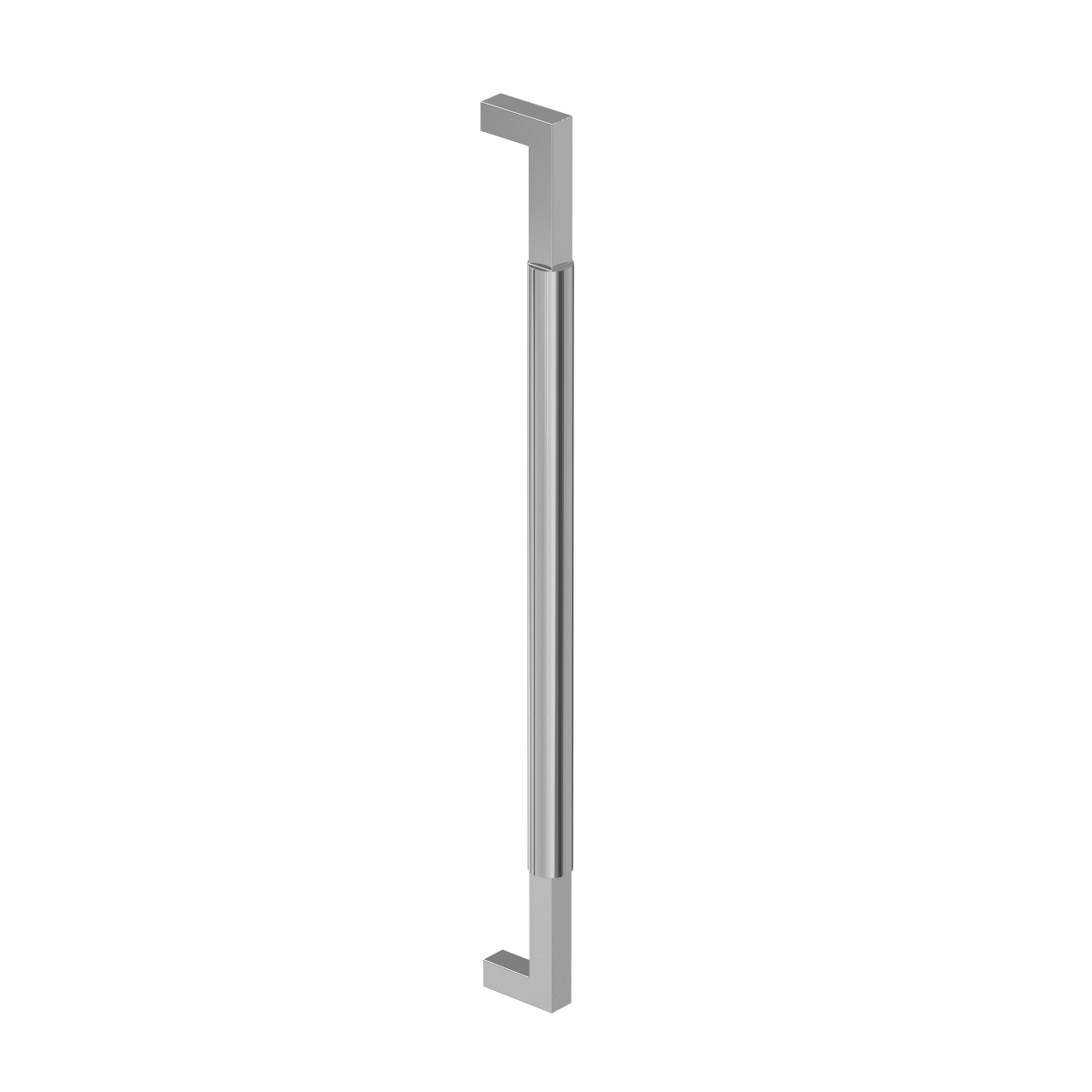 Standard Metal Hardware Round Grip Square Pull (D418)